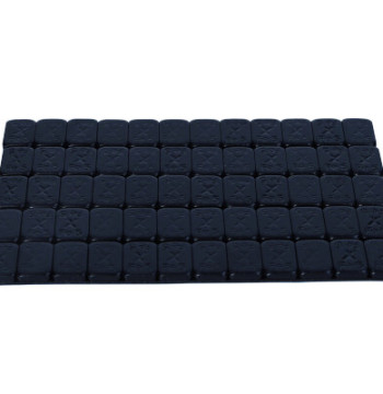CIĘŻAREK KLEJONY STALOWY - 12 X 5G - CZARNY (BOX/KPL 100 SZT)